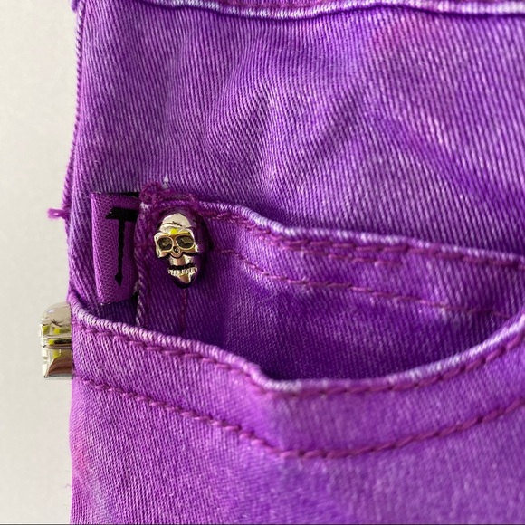 Tripp NYC Low Waist Coated Skinny Jeans US3 - Picture 4 of 6